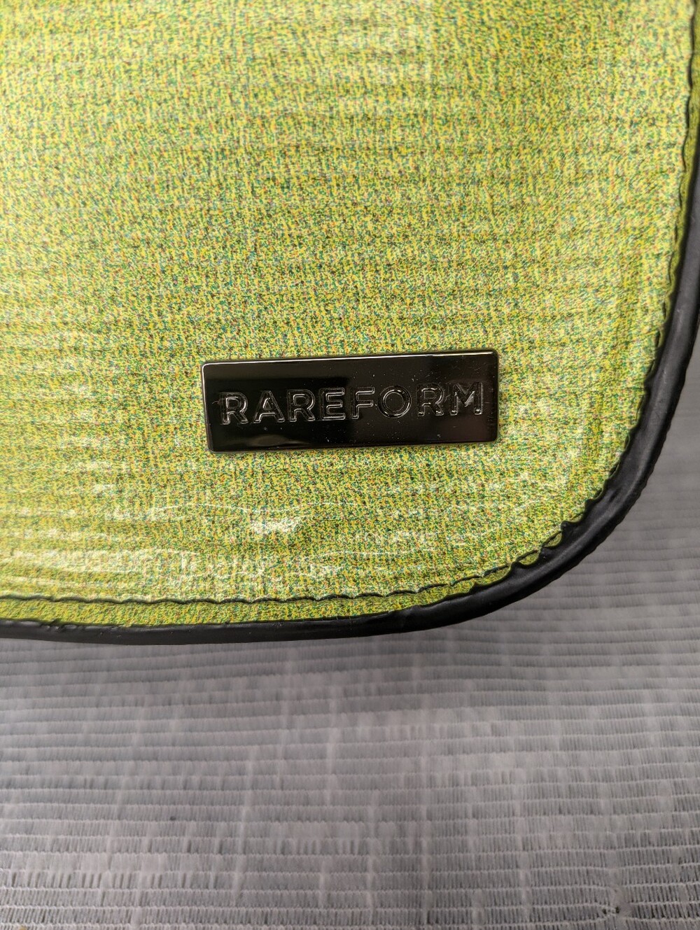 RAREFORM Rae Crossbody | Upcycled Billboard | Lime - Picture 3 of 6